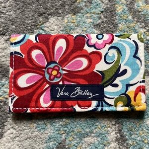 EUC Vera Bradley Floral Card Holder